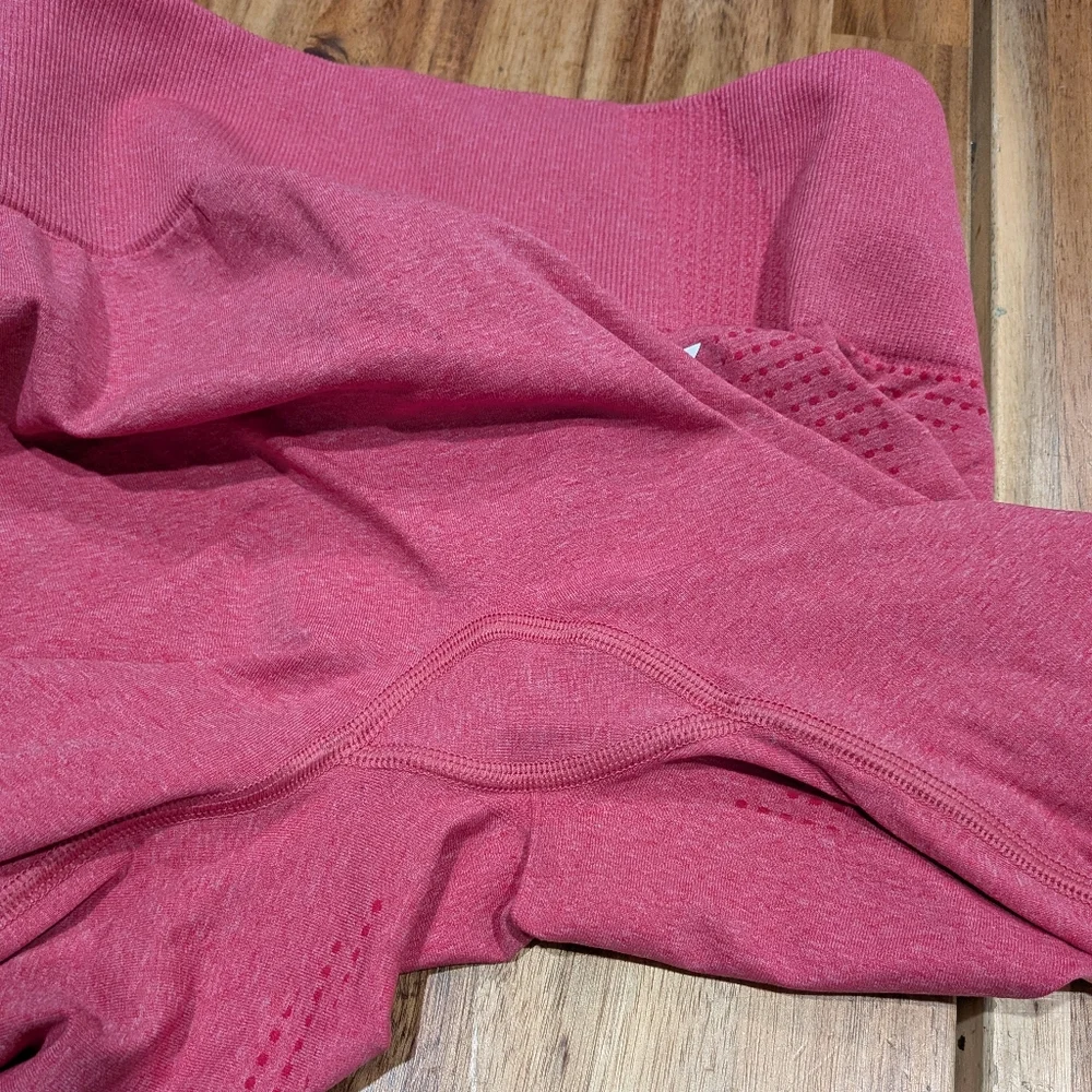 Gymshark Women's Vital Leggings Size M Pink Seamless Compression Gym Yoga Run - Picture 10 of 13
